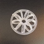 Plastic Random Packing PVC Teller Rosette Ring 47mm For Stripping Service