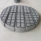 SS304 SS316 Stainless Steel Wire Mesh Demister Pad With Support Grid
