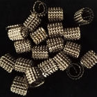 Metal Laboratory Random Packing Perforated Dixon Ring For High Purity Seperation