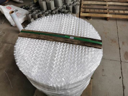 PTFE Plastic Wire Mesh Structured Packing 500Y For Chemical Scrubber