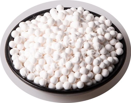 150-160N Crushing Strength and ≥50% Water Adsorption in White Beads Activated Alumina