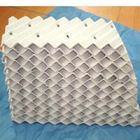 Ceramic Plate Corrugated Structured Tower Packing Ceramic Structured Packing 450Y