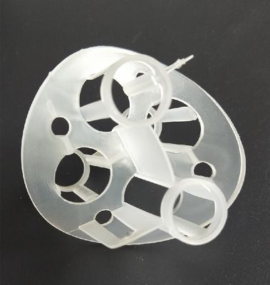 Plastic Random Tower Packing Heilex Ring For Adsorption Tower