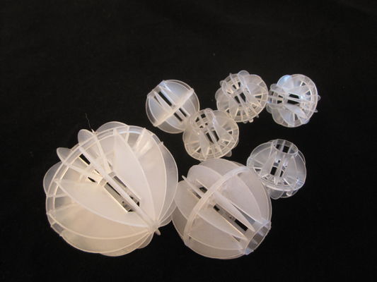 Reinforced Polypropylene Plastic Polyhedral Hollow Ball For Wet Scrubber 25mm, 38mm, 50mm