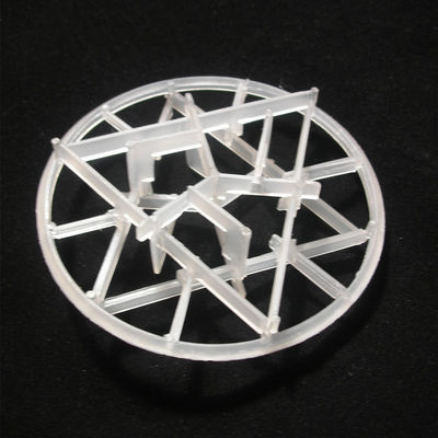 PP Plastic Random Tower Packing Snowflake Packing Ring 95mm For Air And Water Coolers In Air Separation Plants