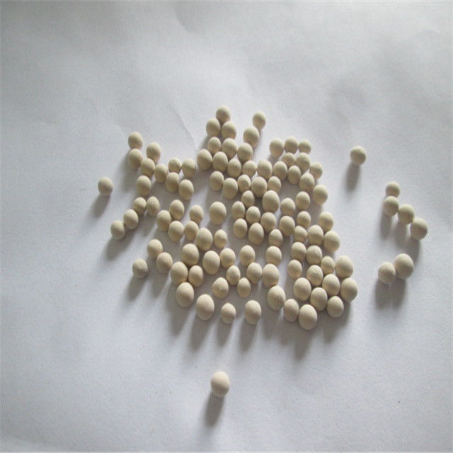 Chemical Absorbent 1.6-2.5mm Molecular Sieve 3A Ball For Ethanol Drying