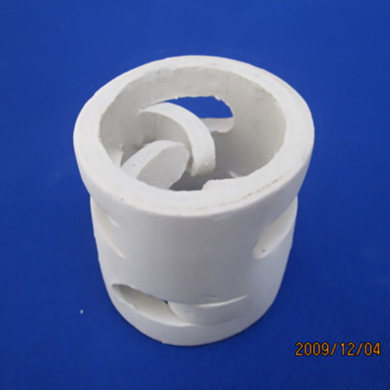 Ceramic Random Packing Pall Packing Ring For Adsorption Column