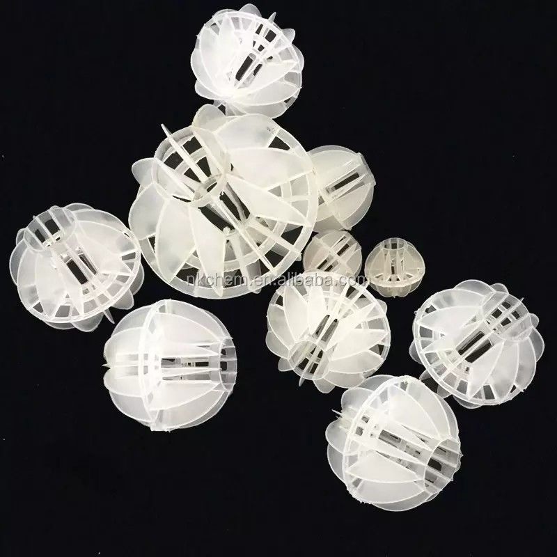 Plastic Polyhedral Hollow Ball For Environmental Protection Engineering
