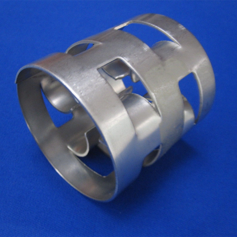 304 316 Carbon Steel Metal Random Packing Metal Pall Ring Packing 25mm 38mm 50mm 76mm