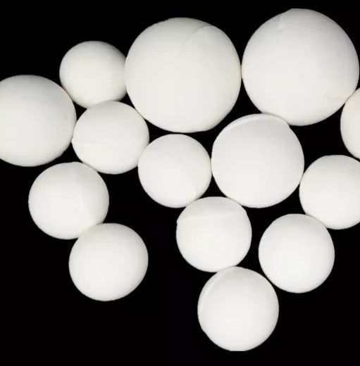 Grey Packing Bed Suport Media Alumina Oxide Balls In Petrochemical Industry