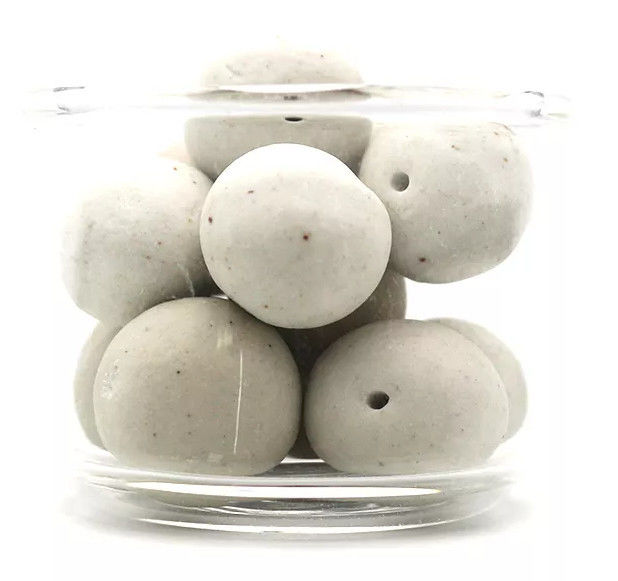 White Porous Alumina Oxide Ceramic Ball Inert Ball In Oil Industry
