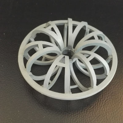 Anel de embalagem de torre de plástico CPVC Tellerette para serviço de descolagem